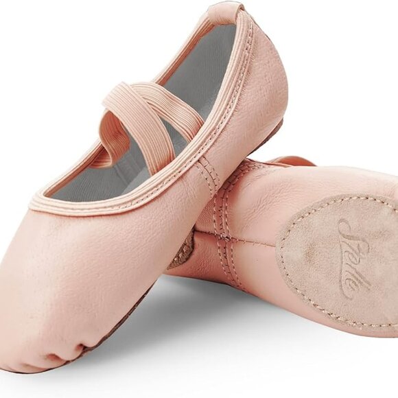 Stelle Ballet Shoes Toddler size 9 Genuine Leather - Picture 1 of 1